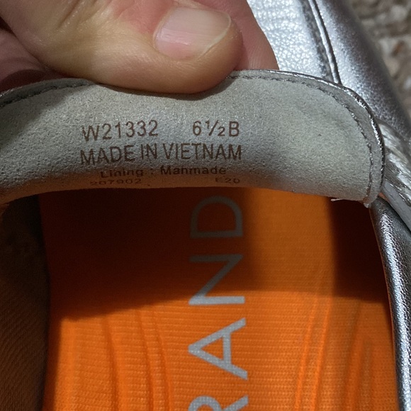 Cole haan zero grand silver loafer - Picture 4 of 5